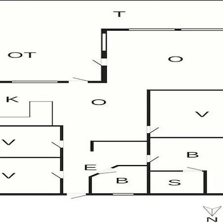 Ferienhaus 5 Star In Vaeggerlose