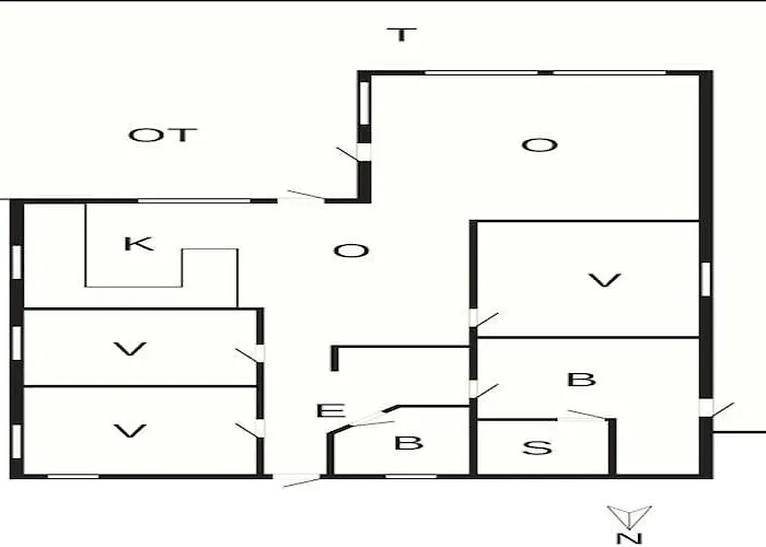 Vakantiehuis 5 Star In Vaeggerlose